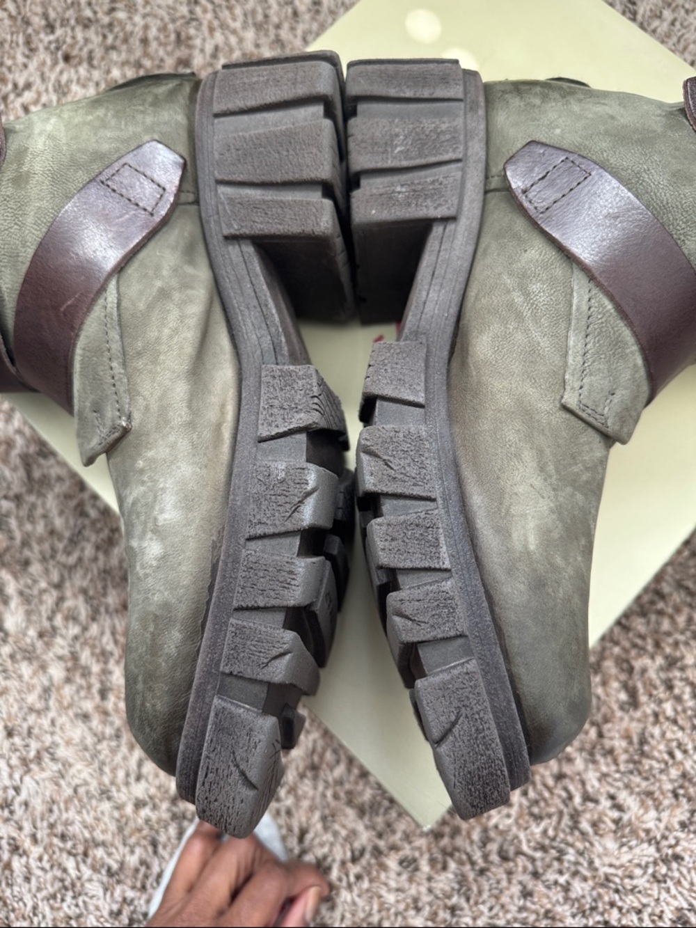 Hamish Boots- Green Jungle Print (EU 42) - Picture 3 of 6